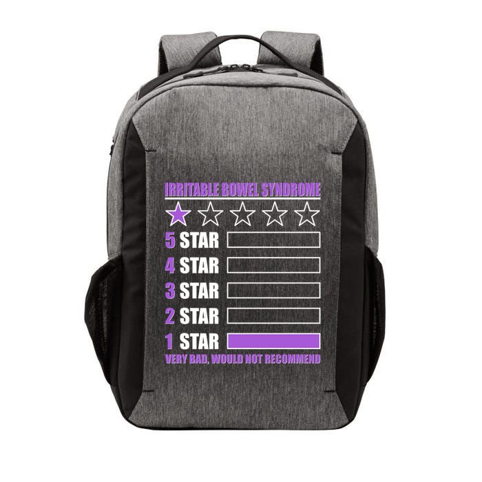 Irritable Bowel Syndrome 1 Star Rating Very Bad Would Not Recommend Vector Backpack