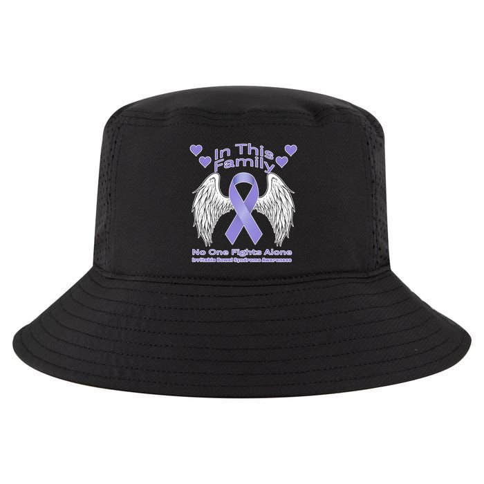 Irritable Bowel Syndrome Awareness Angle Wings No Fights Alone Cool Comfort Performance Bucket Hat