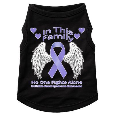 Irritable Bowel Syndrome Awareness Angle Wings No Fights Alone Doggie Tank