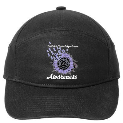 Irritable Bowel Syndrome Awareness IBS 7-Panel Snapback Hat