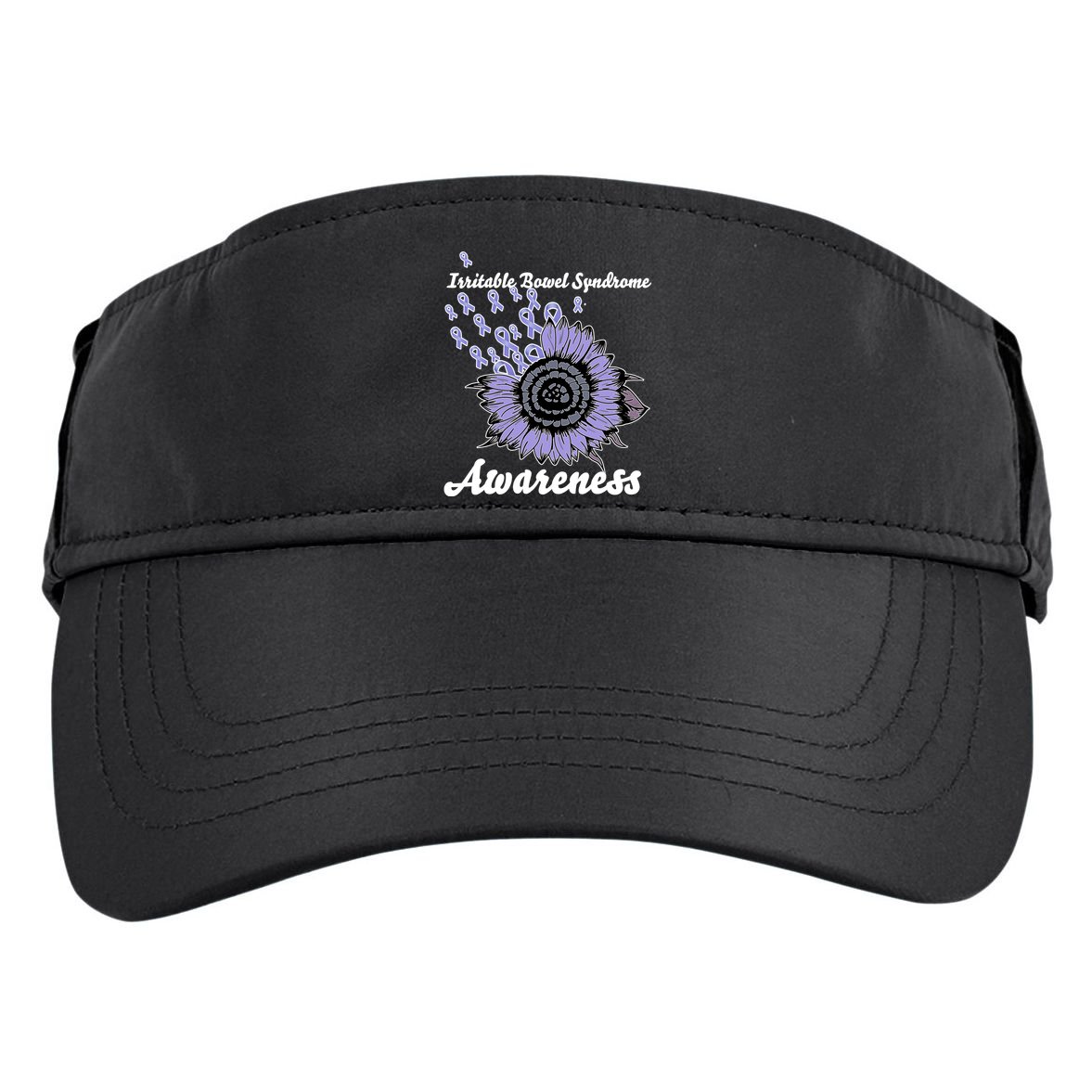 Irritable Bowel Syndrome Awareness IBS Adult Drive Performance Visor