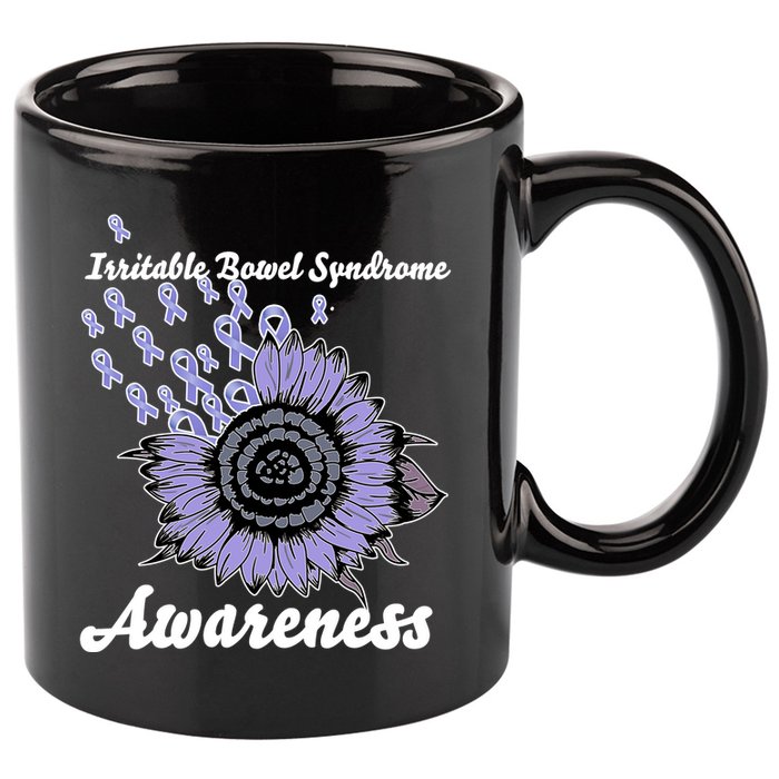 Irritable Bowel Syndrome Awareness IBS 11oz C Handle Ceramic Mug