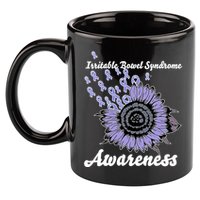 Irritable Bowel Syndrome Awareness IBS 11oz C Handle Ceramic Mug