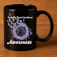 Irritable Bowel Syndrome Awareness IBS 11oz C Handle Ceramic Mug