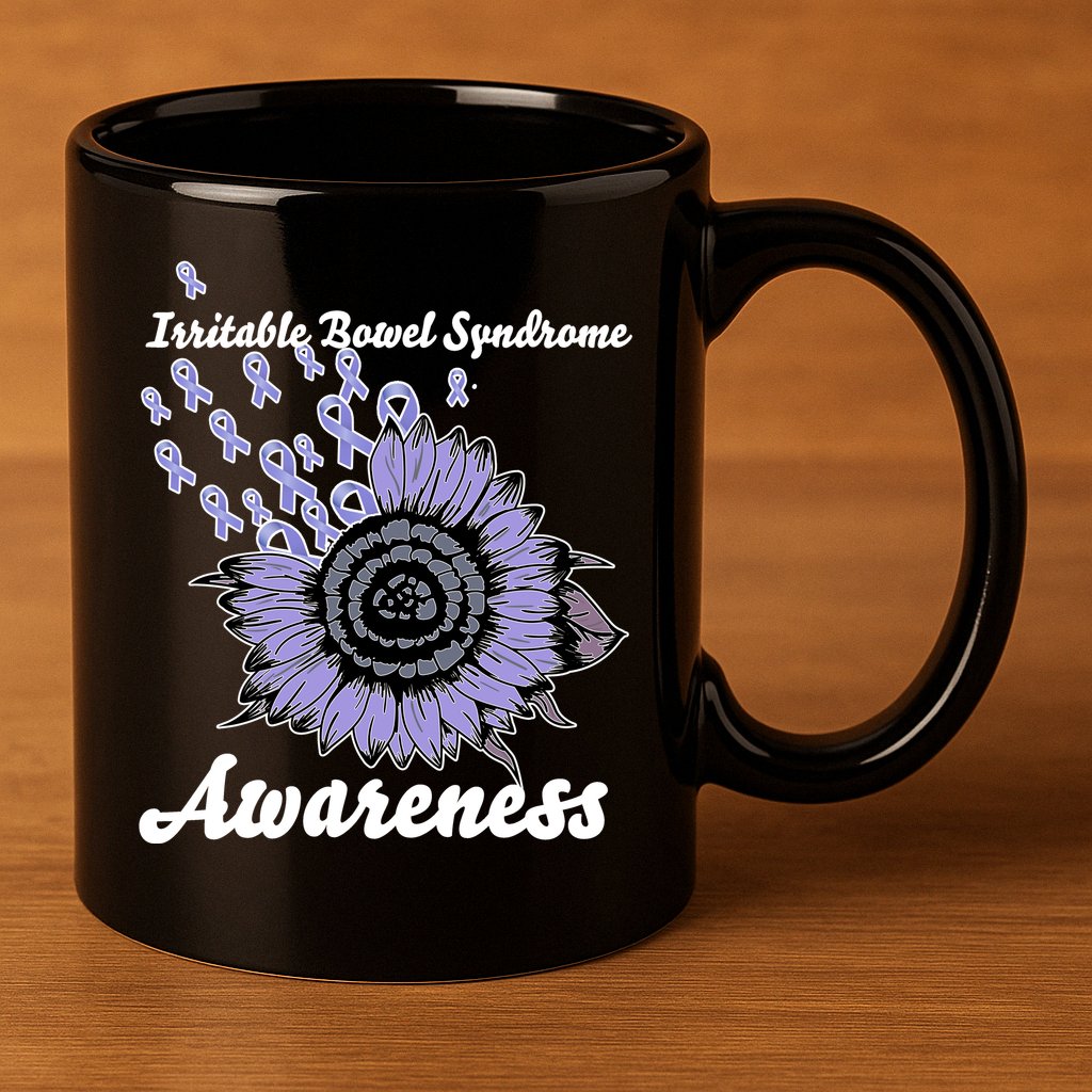 Irritable Bowel Syndrome Awareness IBS 11oz C Handle Ceramic Mug