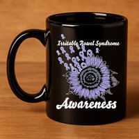 Irritable Bowel Syndrome Awareness IBS 11oz C Handle Ceramic Mug