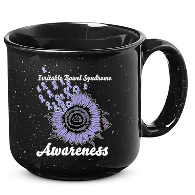 Irritable Bowel Syndrome Awareness IBS 15oz Campfire Ceramic Mug