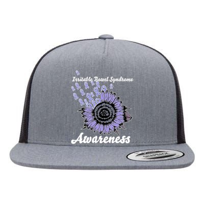 Irritable Bowel Syndrome Awareness IBS Flat Bill Trucker Hat