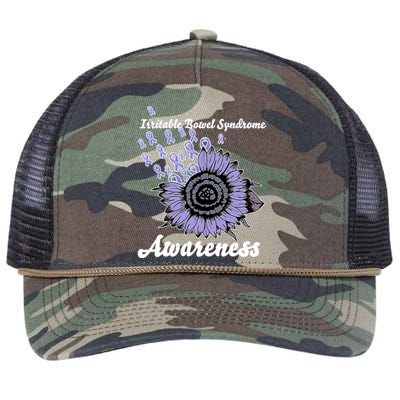 Irritable Bowel Syndrome Awareness IBS Retro Rope Trucker Hat Cap