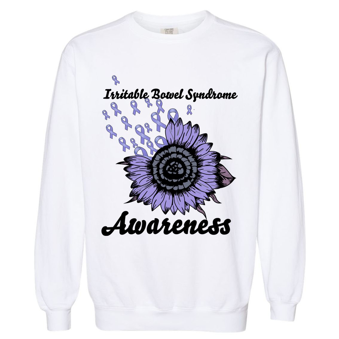 Irritable Bowel Syndrome Awareness IBS Garment-Dyed Sweatshirt