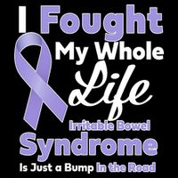 Irritable Bowel Syndrome Awareness IBS Bump In The Road Backpack