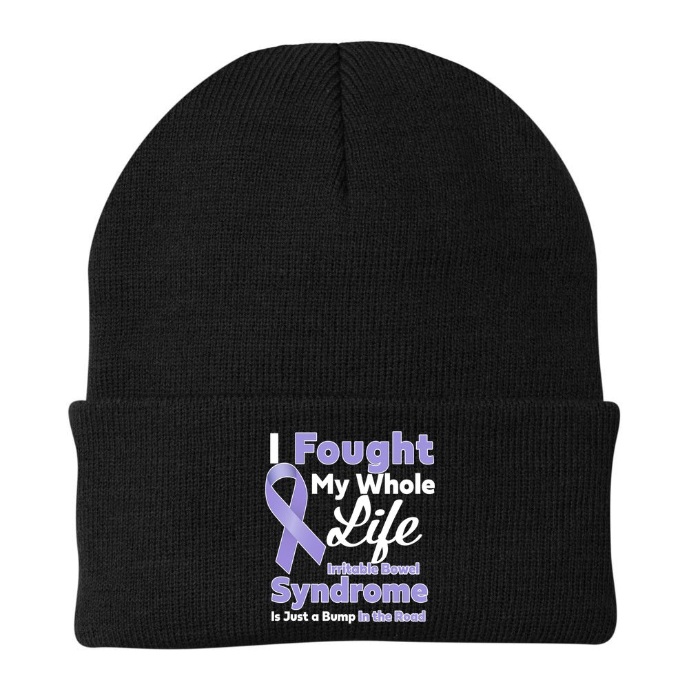 Irritable Bowel Syndrome Awareness IBS Bump In The Road Beanie