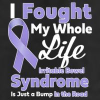 Irritable Bowel Syndrome Awareness IBS Bump In The Road Golf Towel