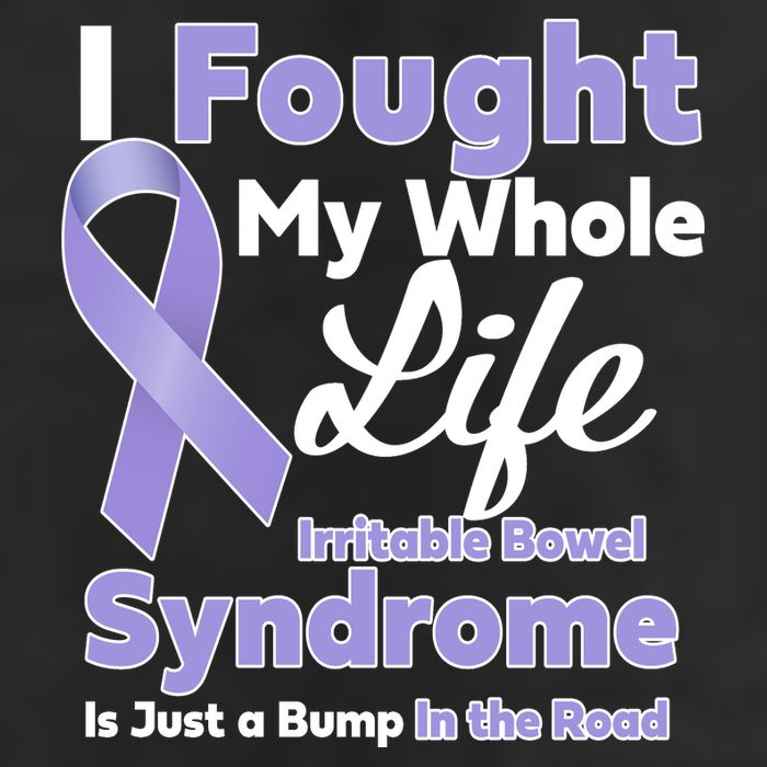 Irritable Bowel Syndrome Awareness IBS Bump In The Road Golf Towel