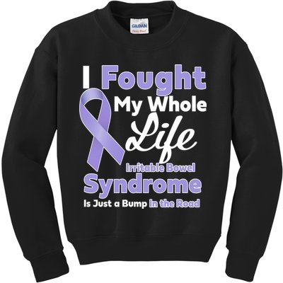 Irritable Bowel Syndrome Awareness IBS Bump In The Road Kids Sweatshirt