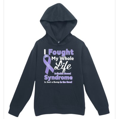 Irritable Bowel Syndrome Awareness IBS Bump In The Road Urban Pullover Hoodie