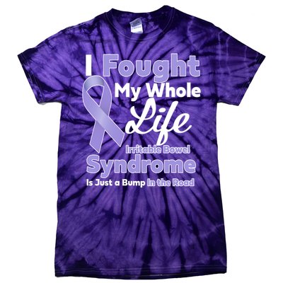 Irritable Bowel Syndrome Awareness IBS Bump In The Road Tie-Dye T-Shirt