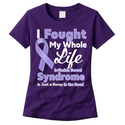 Irritable Bowel Syndrome Awareness IBS Bump In The Road Womens T-Shirt