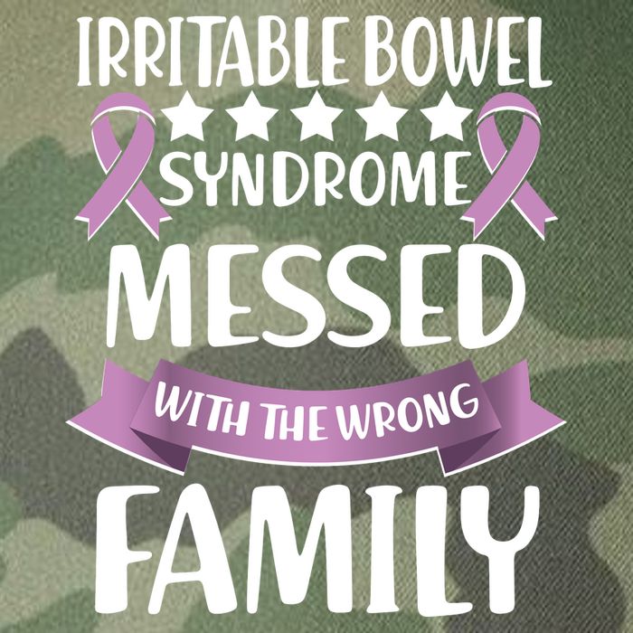 Irritable Bowel Syndrome Messed With The Wrong Family Legacy Tie Dye Trucker Hat
