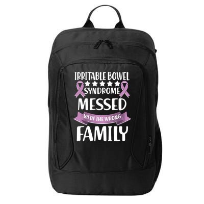 Irritable Bowel Syndrome Messed With The Wrong Family City Backpack