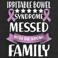 Irritable Bowel Syndrome Messed With The Wrong Family 15oz Campfire Ceramic Mug