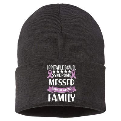 Irritable Bowel Syndrome Messed With The Wrong Family Sustainable Knit Beanie