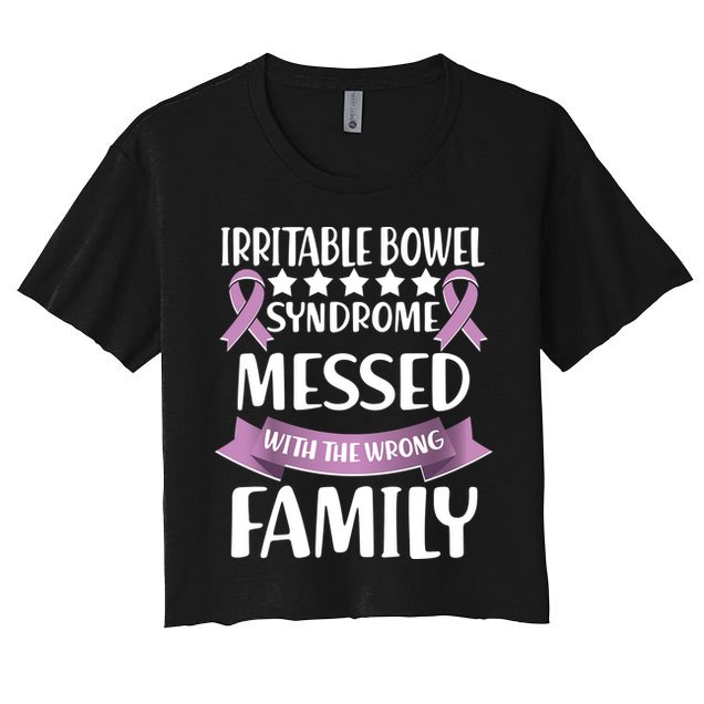 Irritable Bowel Syndrome Messed With The Wrong Family Crop Top