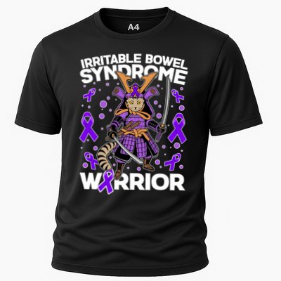 Irritable Bowel Syndrome Warrior Samurai Cat Performance Shirt