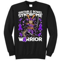 Irritable Bowel Syndrome Warrior Samurai Cat Sweatshirt