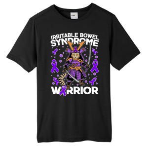 Irritable Bowel Syndrome Warrior Samurai Cat Tall Fusion ChromaSoft Performance T-Shirt