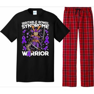 Irritable Bowel Syndrome Warrior Samurai Cat Pajama Set