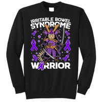 Irritable Bowel Syndrome Warrior Samurai Cat Tall Sweatshirt