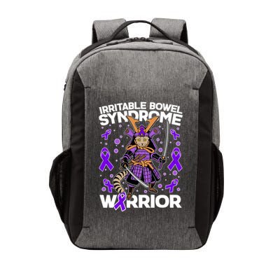Irritable Bowel Syndrome Warrior Samurai Cat Vector Backpack