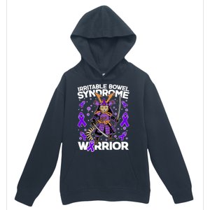 Irritable Bowel Syndrome Warrior Samurai Cat Urban Pullover Hoodie