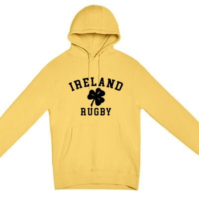 IRELAND RUGBY Shirts Irish Shamrock Rugby Premium Pullover Hoodie