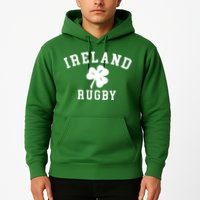 IRELAND RUGBY Shirts Irish Shamrock Rugby Hoodie