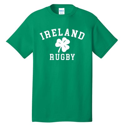 IRELAND RUGBY Shirts Irish Shamrock Rugby Tall T-Shirt