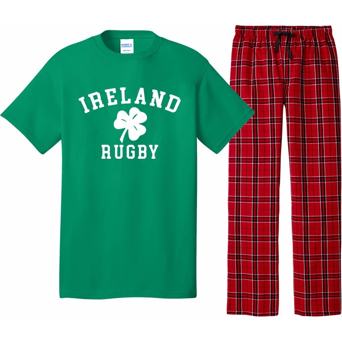 IRELAND RUGBY Shirts Irish Shamrock Rugby Pajama Set