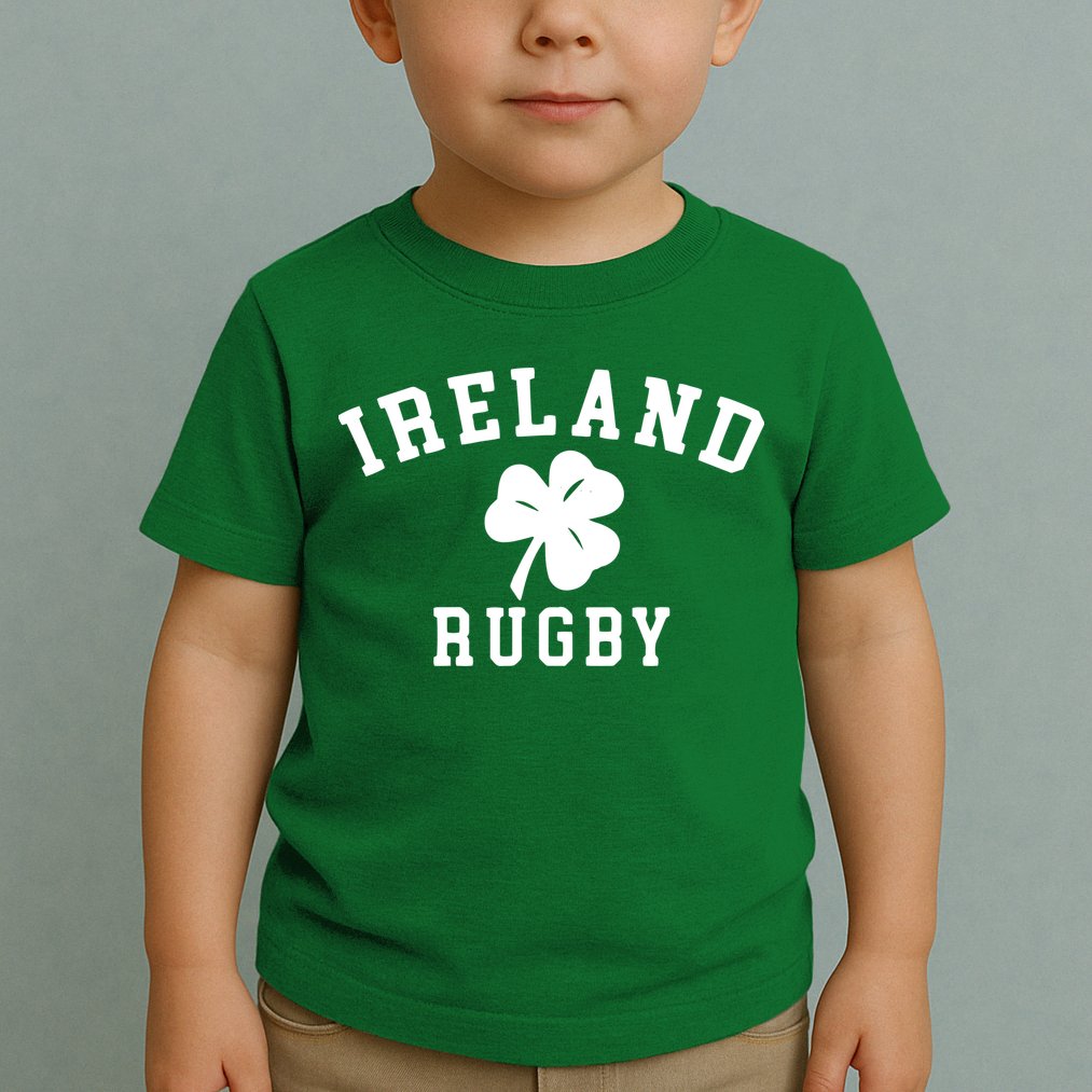 IRELAND RUGBY Shirts Irish Shamrock Rugby Toddler T-Shirt