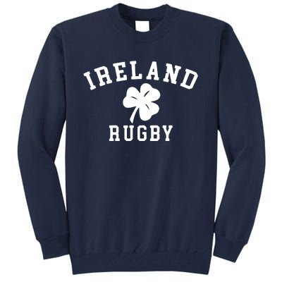 IRELAND RUGBY Shirts Irish Shamrock Rugby Tall Sweatshirt