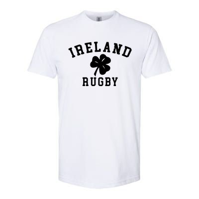 IRELAND RUGBY Shirts Irish Shamrock Rugby Softstyle CVC T-Shirt