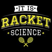 Its Racket Science Funny Tennis Lover Coach Backpack