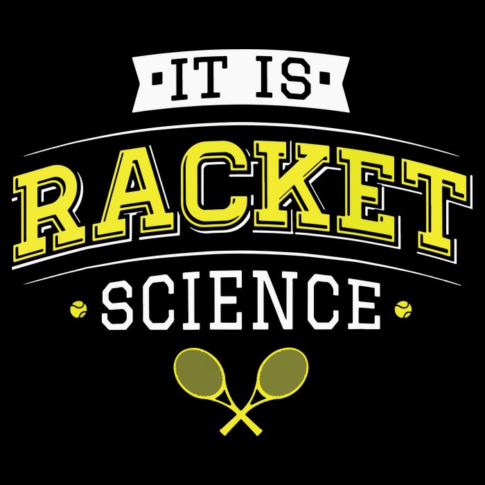 Its Racket Science Funny Tennis Lover Coach Backpack