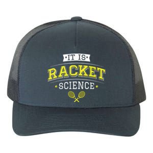 Its Racket Science Funny Tennis Lover Coach Yupoong Adult 5-Panel Trucker Hat