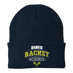 Its Racket Science Funny Tennis Lover Coach Knit Cap Winter Beanie