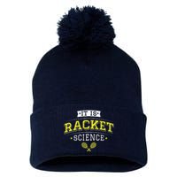 Its Racket Science Funny Tennis Lover Coach Pom Pom 12in Knit Beanie