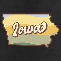 Iowa Retro Sunset Logo 11oz C Handle Ceramic Mug