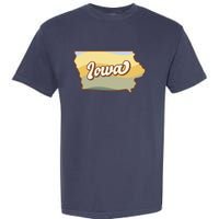 Iowa Retro Sunset Logo Garment-Dyed Heavyweight T-Shirt