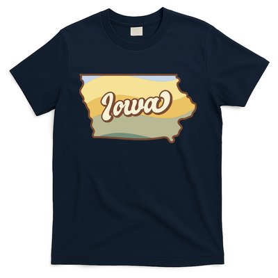 Iowa Retro Sunset Logo T-Shirt