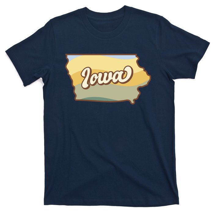 Iowa Retro Sunset Logo T-Shirt